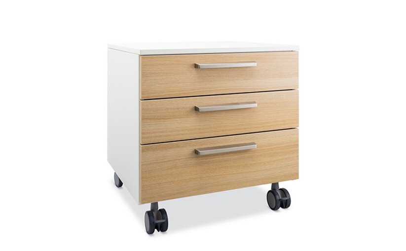 Lab cabinet in wooden design