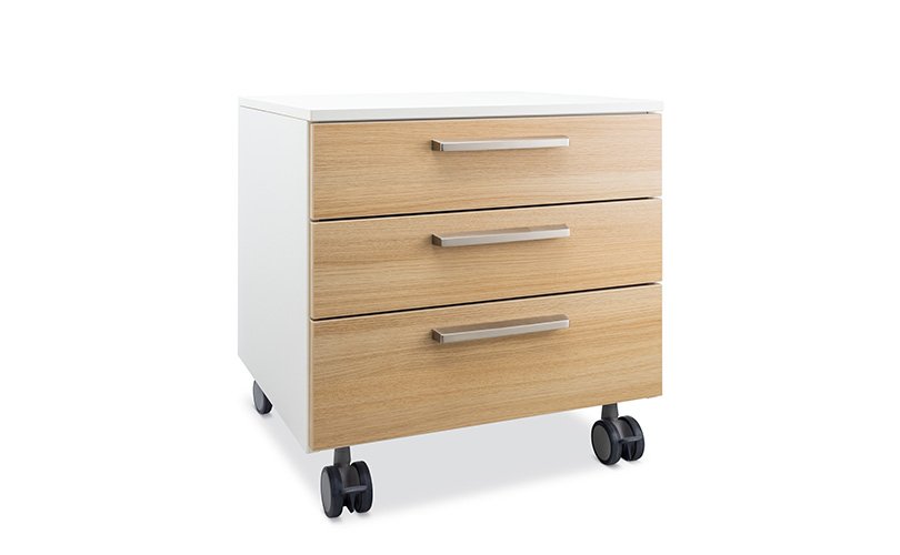 Lab cabinet in wooden design