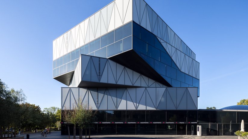 Exterior view of the new building