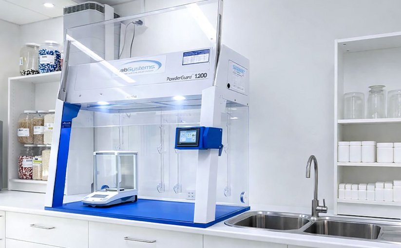 PowderGuard labatory fume cupboard