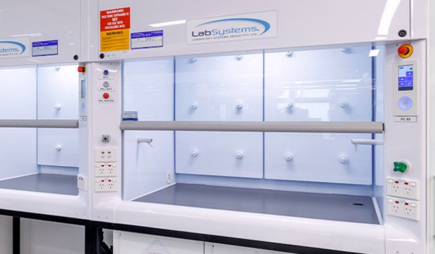 Two LabSystems labatory fume cupboards