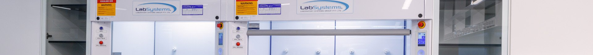 LabSystems Smoothflow laboratory fume cupboard