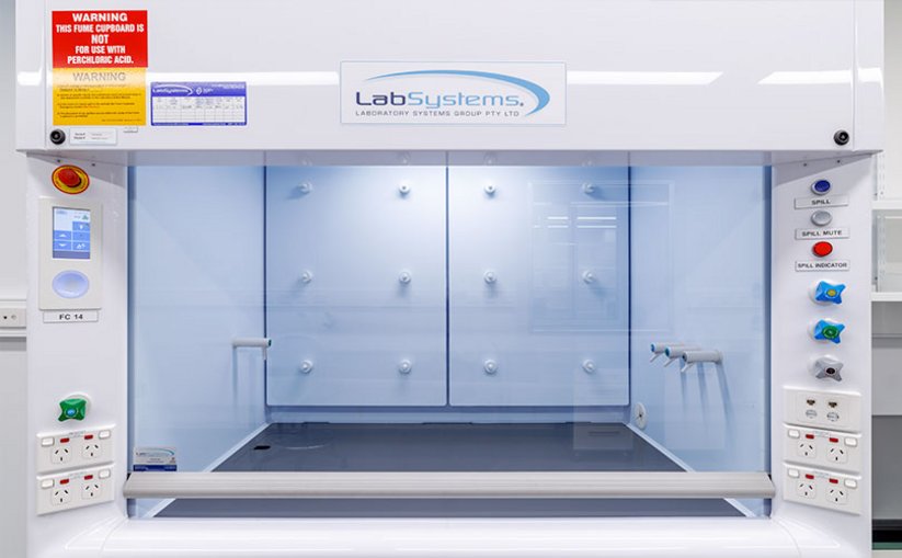 Two LabSystems Smoothflow fume cupboards