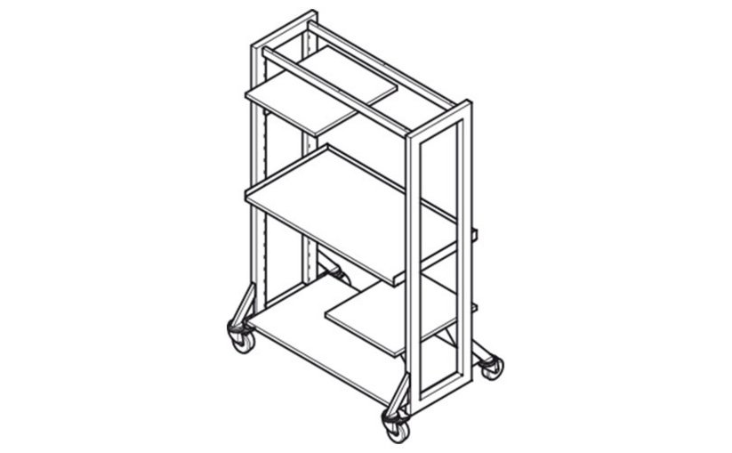 Heavy duty racks are specialised lab benches for heavy equipment