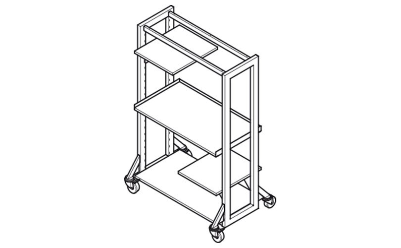 Heavy duty racks are specialised lab benches for heavy equipment