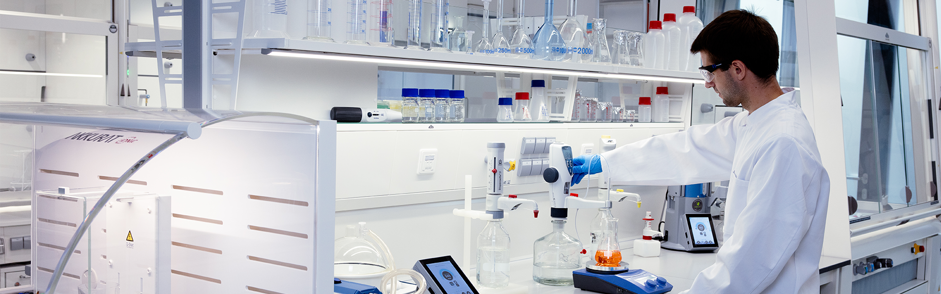 Man working in Lab