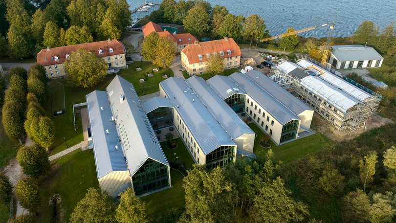 Bird's eye view of the Louisenlund Foundation