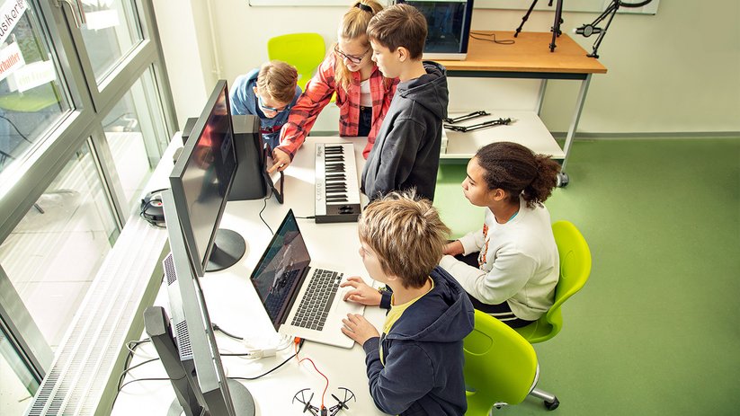 Children use digital media