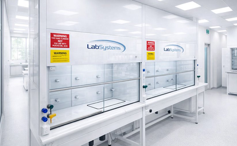 Two LabSystems labatory fume cupboards