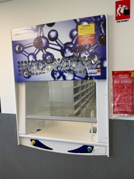 Academy Double Sided Fume Cupboard - Point Cook Secondary College